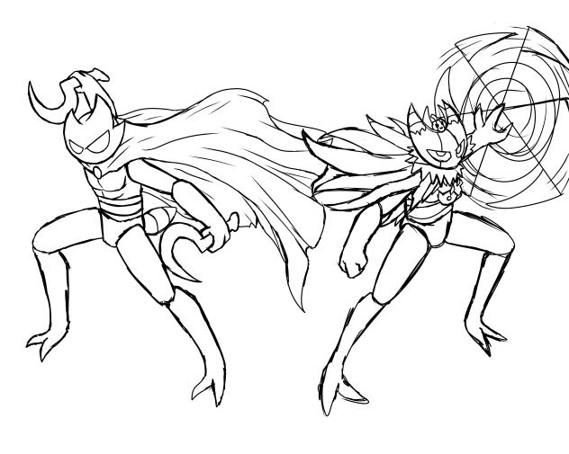 Cool poses WIP ⚠️ 🚧 🏗️ 🐜 ⚔️