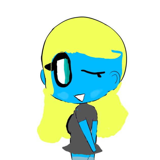 Cute Smurfette chibi