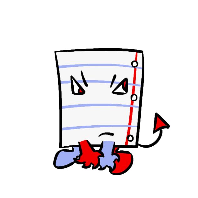 ouugghh small looseleaf animation