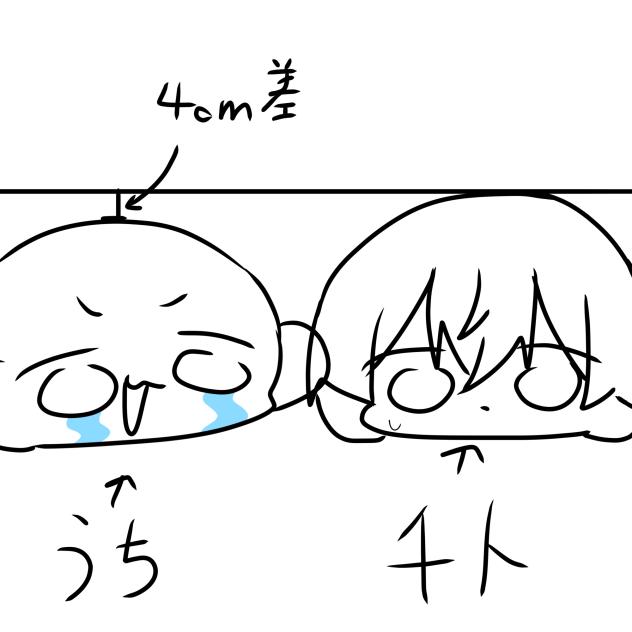 身長負けた