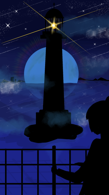 SAD NIGHT IBIS PAINT X - ibisPaint