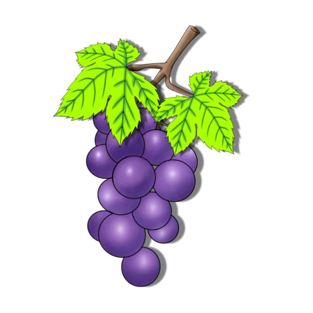 Grape Sticker Purple
