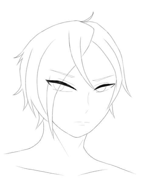 刀剣乱舞 膝丸 線画