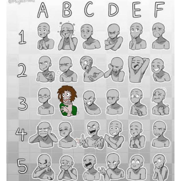 Emotion chart!! (collab version) - ibisPaint