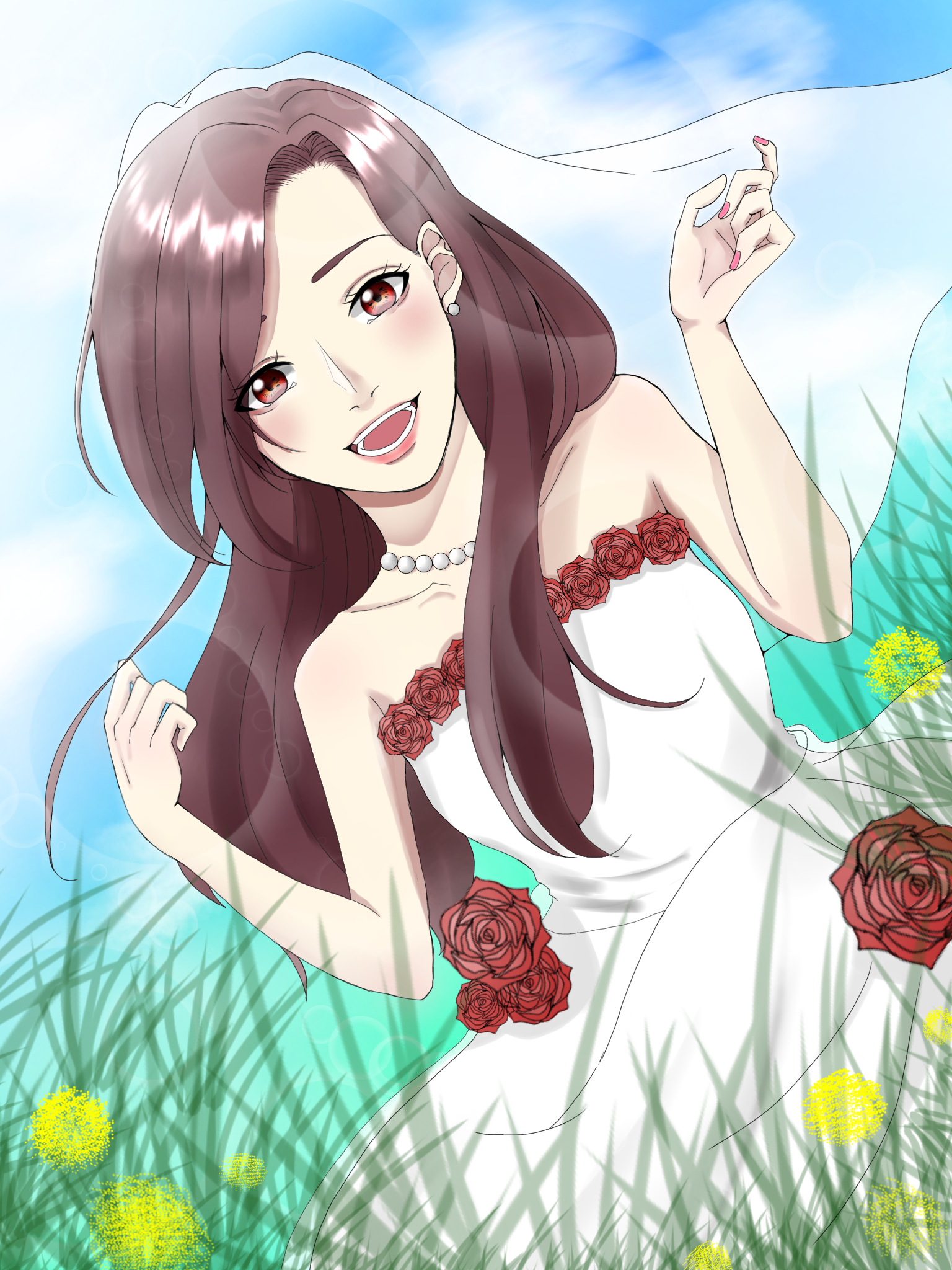 A3 いづみちゃん Ibispaint