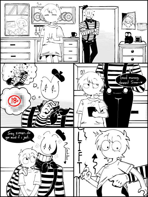 Mime x sinner panel1