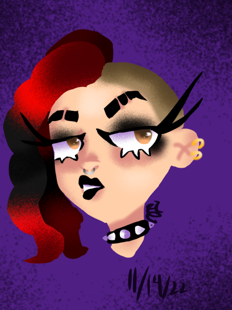 Goth Girl - ibisPaint