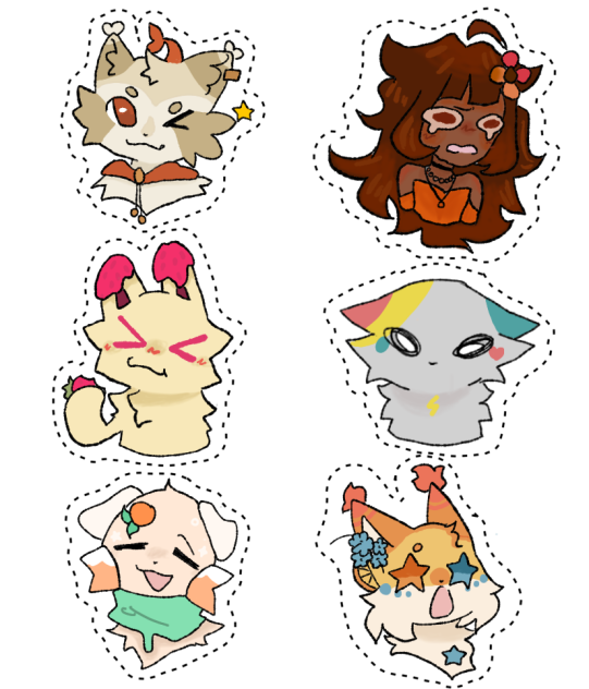 Sticker sheet + payment 2