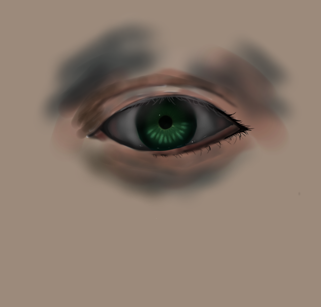 厚塗り 目 Ibispaint