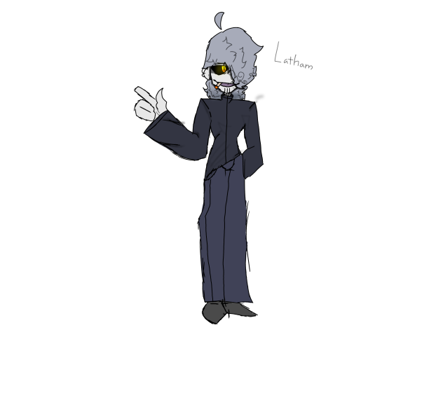 I drew him again-