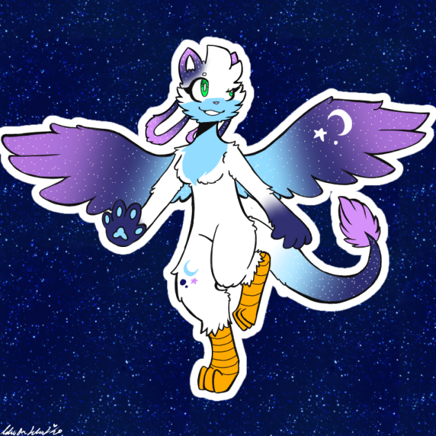 Luna the kittybird