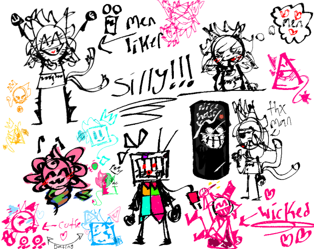 goofy ass doodles 💀