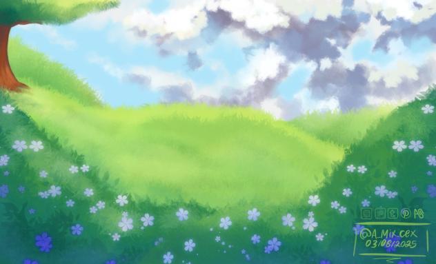 🪻Green field!🌱