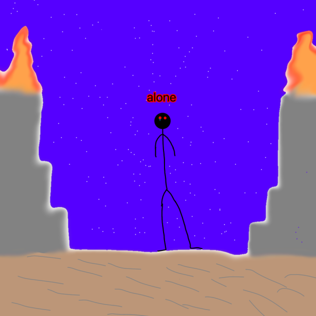 alone - ibisPaint