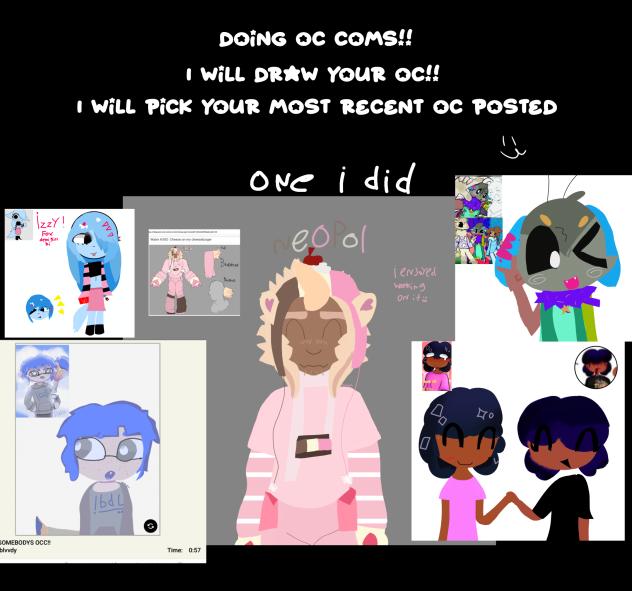 I'm drawing ocs!!