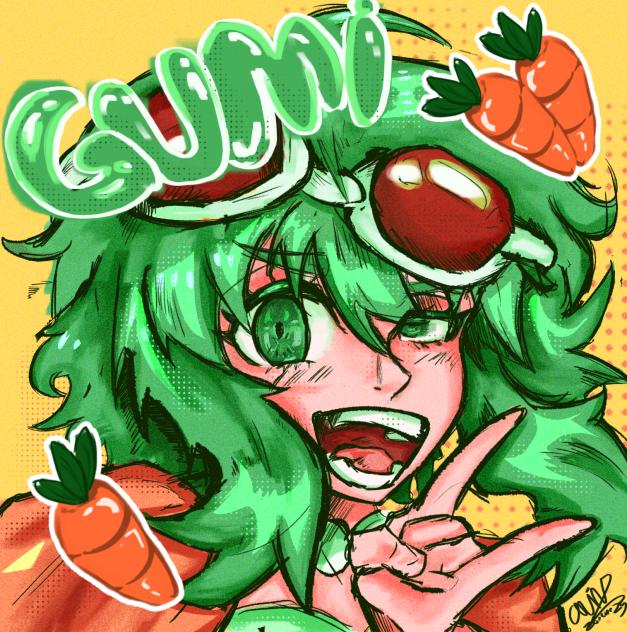 Gumi Fanart!💚💚