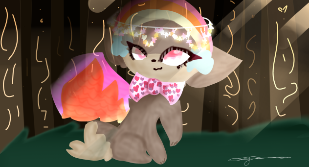 The forest vixen