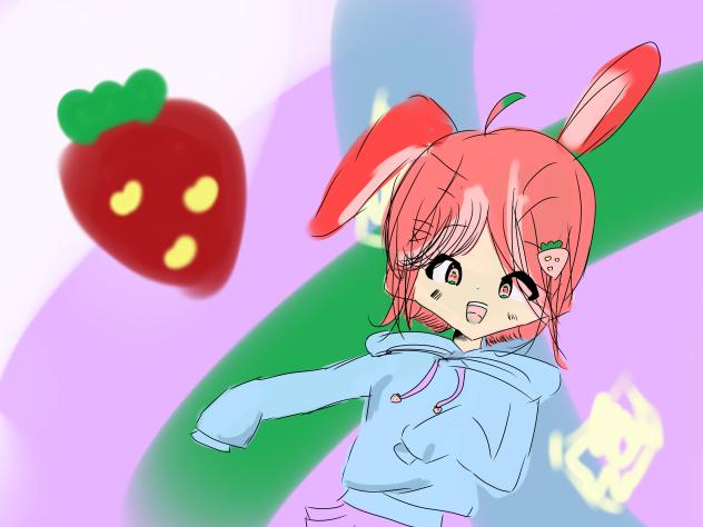 うさぎ×いちごは最高らしい！