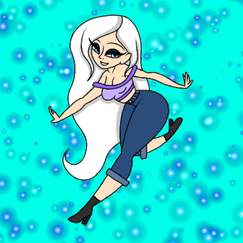 IceHeart as a thick girl in Hazbin Hotel