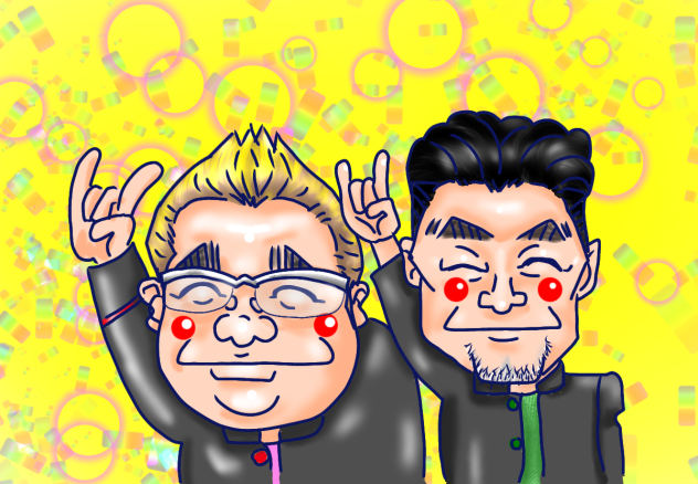 似顔絵 サンドウィッチマン