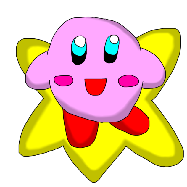 星のカービィの絵