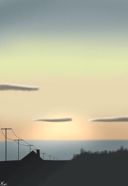 Sunset image from my friend in #####