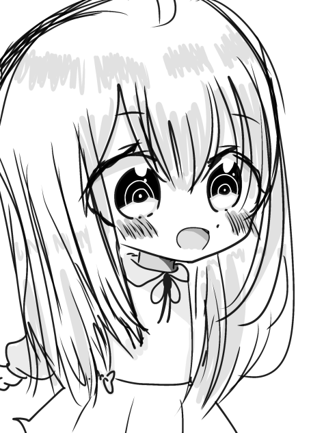 チョコちゃん描きました！