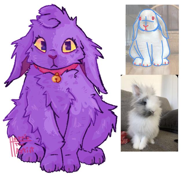 Jax as an actual rabbit