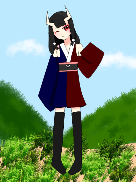 百鬼ちゃん Ibispaint