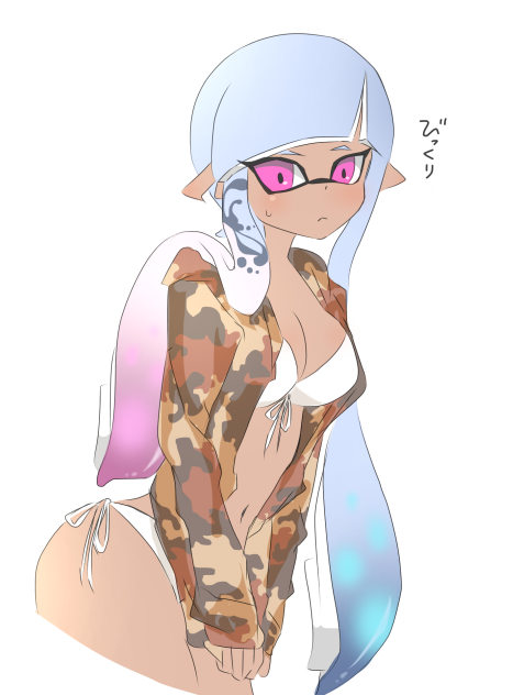 水着彼パーカー