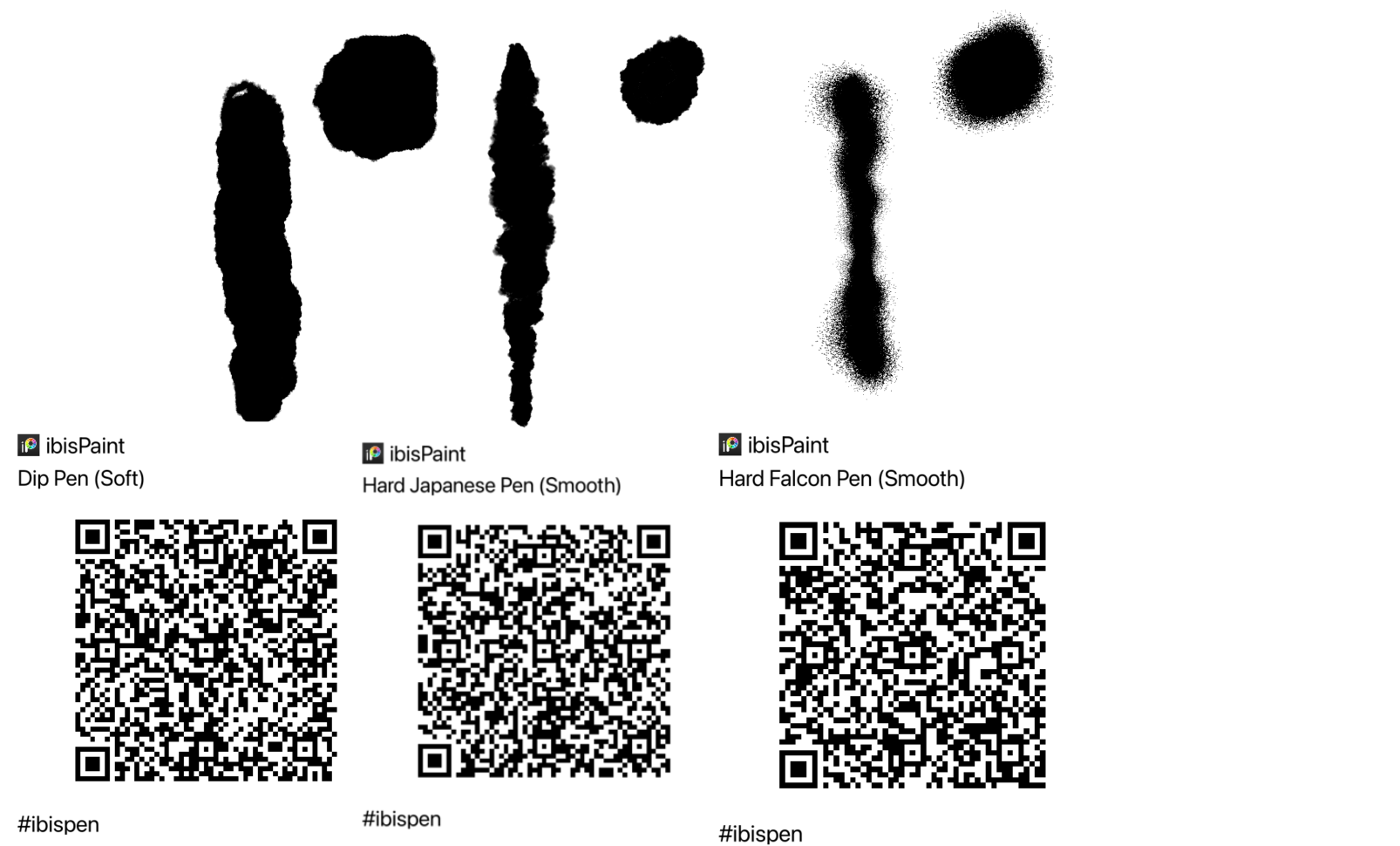 textured-hair-brushes-ibispaint