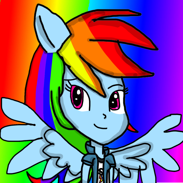 Equestria Girl Rainbow Dash