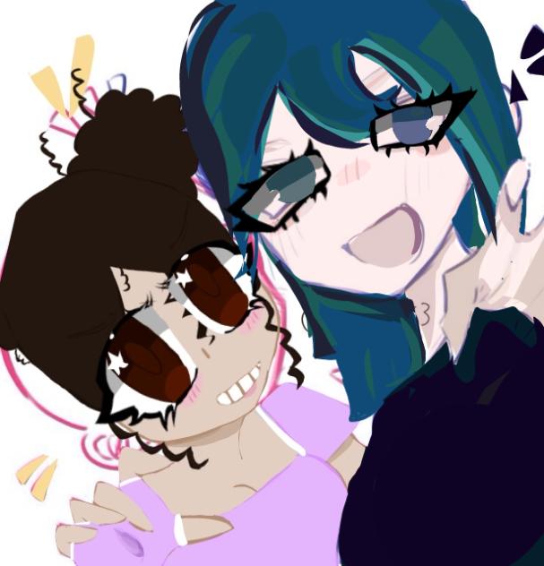 me and my friend irl