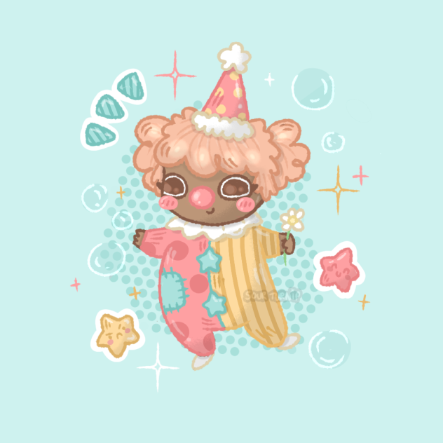 Bubbles the Clown ^^ - ibisPaint