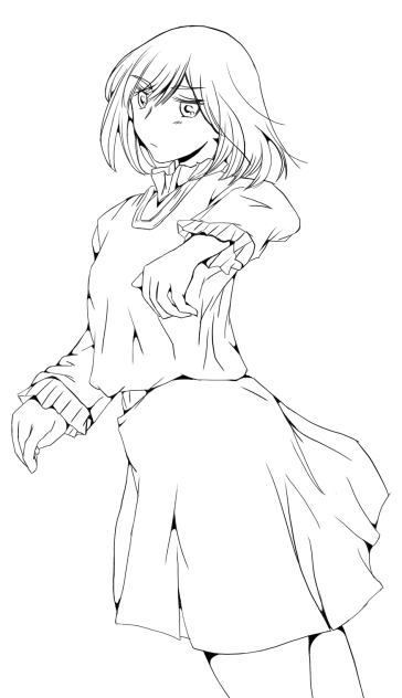 スカートの女の子