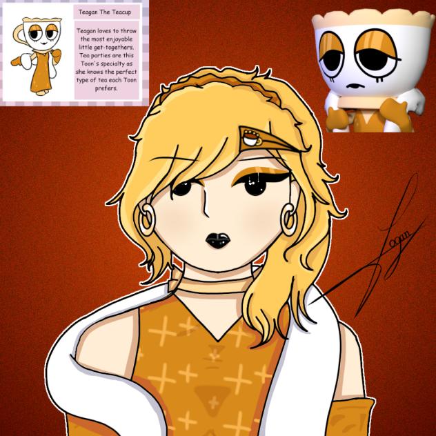 Teagan Fanart (Dandy's World)