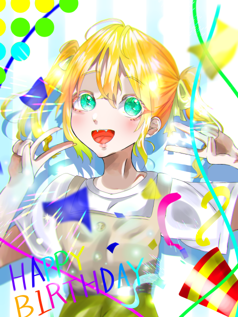 my birthday！！