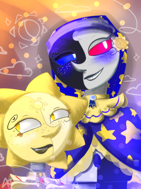 ☀️Sun and Moon!🌙