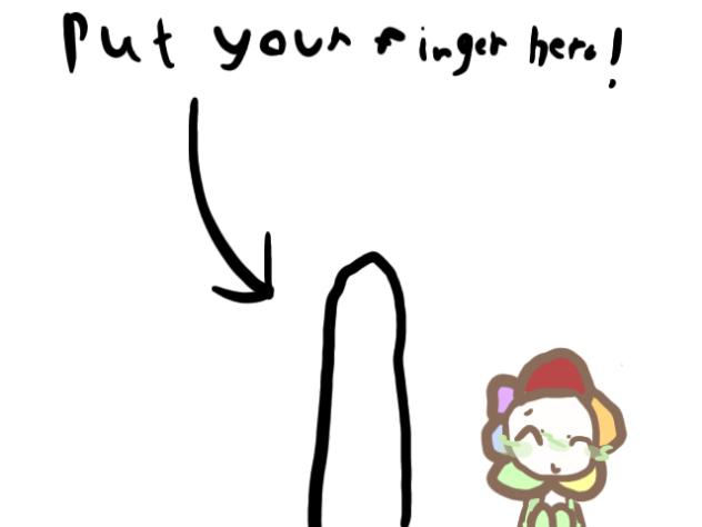 dandy's world finger thing