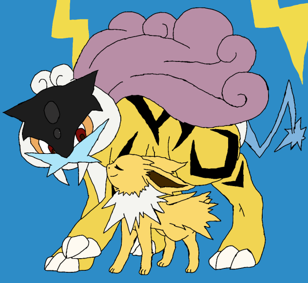 Blitza und Raikou