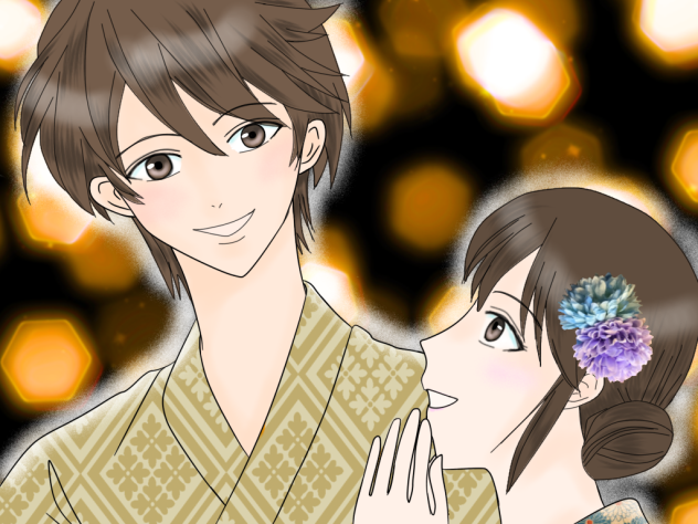 沖田さんと花火見に行きます