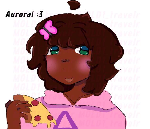 i drew my little sisters oc 🥹