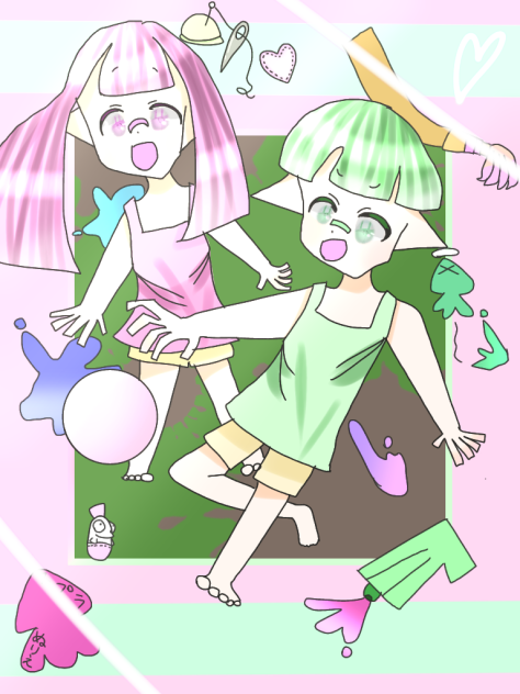 ぴえんさんの塗り絵大会参加！