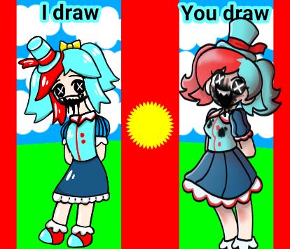 Mesmerizer I draw you draw collab