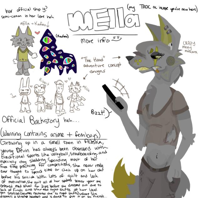 Even MORE mElla info (TADC)