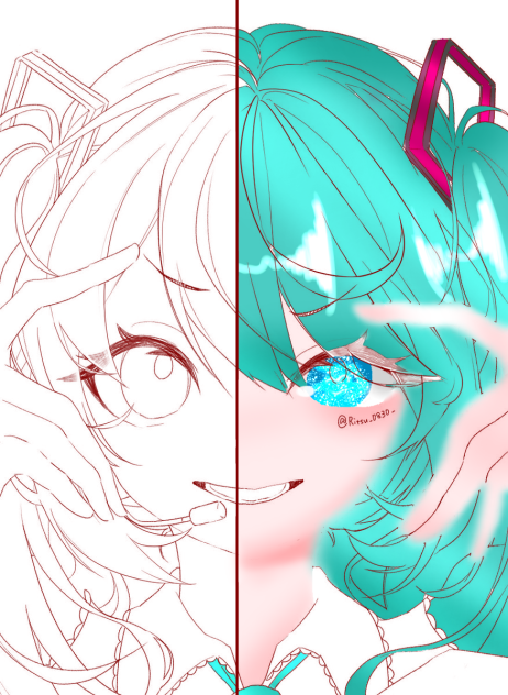 初音ミク！！