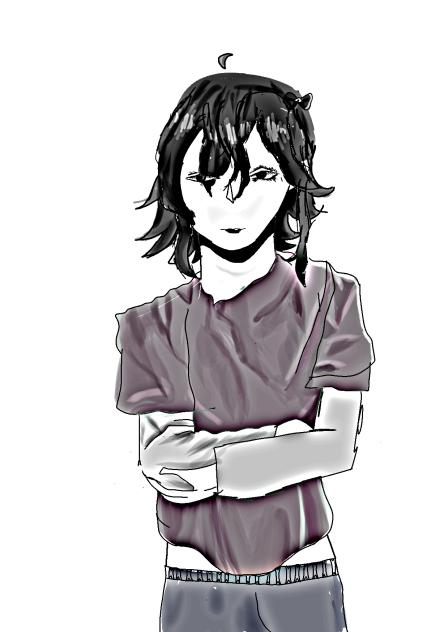 Tried to redrawn an old character.