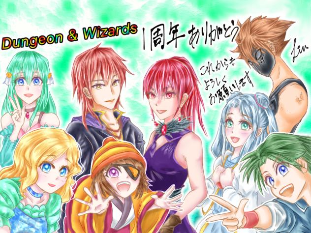 Liuさんの線画お借りしました♪