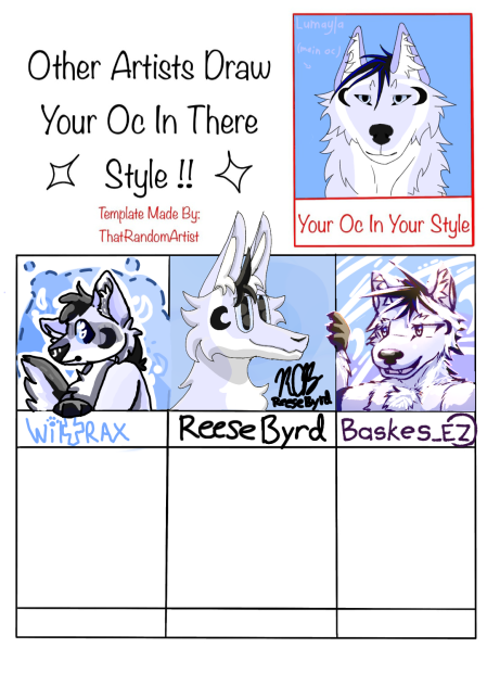 Wolfie DTIYS collab!