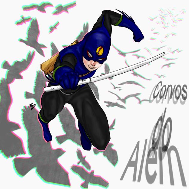 Insect Man_Crows from Beyond. 01